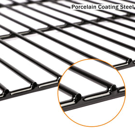 Hisencn porcelain-coated grid delivers long-lasting performance under frequent grilling sessions.