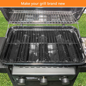 Hisencn porcelain steel grid easy-clean surface after grilling