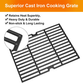 Hisencn porcelain steel heat plates 2-pack for long-lasting performance and easy cleaning