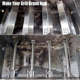 Hisencn stainless steel burners demonstrating durable construction