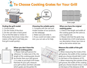 Hisencn replacement grilling accessory for Char-Broil Performance