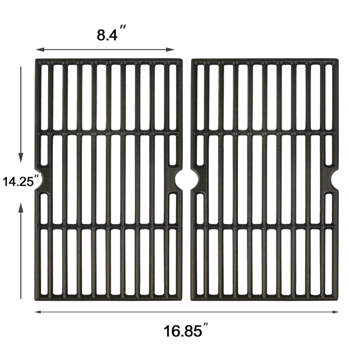 Hisencn side fire box cast iron grate replacement for Char Griller