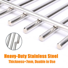 Hisencn stainless-steel grate for Char-Broil 4-burner improves rust resistance and durability