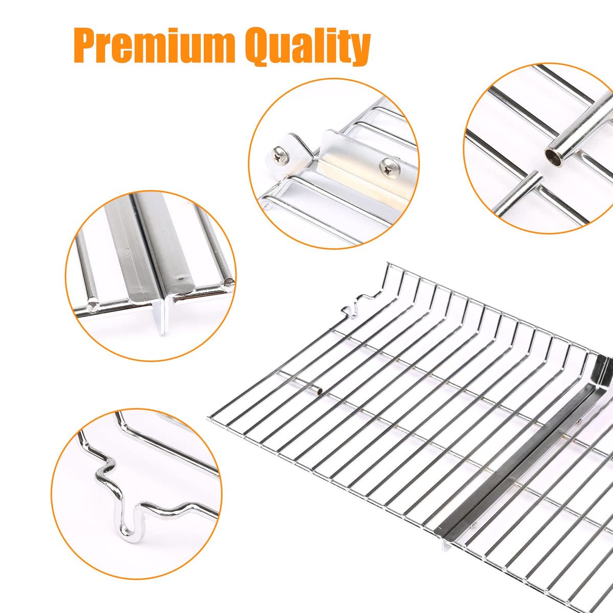 Dimensions 20 3/4 by 11 inches for Char Griller compatibility