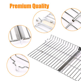 Dimensions 20 3/4 by 11 inches for Char Griller compatibility