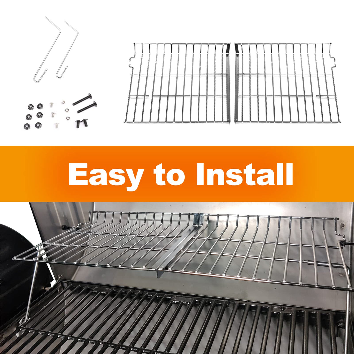 Easy to install and clean surface for Hisencn warming rack