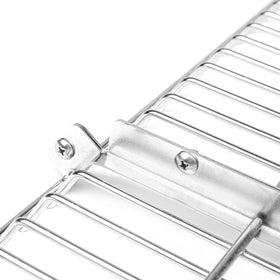 Includes two racks two support poles seven screws and nine nuts