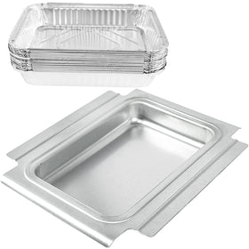 Hisencn Weber Q-series catch pan keeps grease contained for easier cleanup.