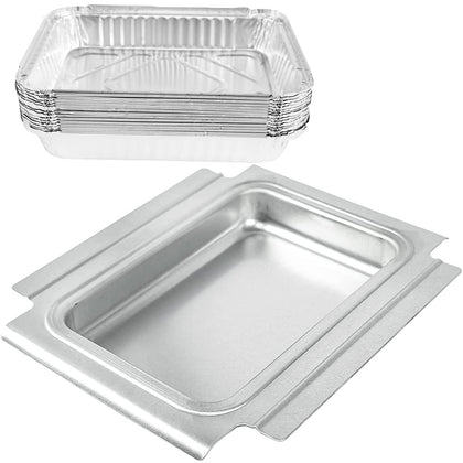 Hisencn Weber Q-series catch pan keeps grease contained for easier cleanup.
