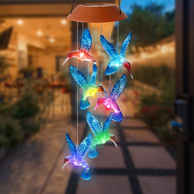 HiSolar patio garden solar string lights brighten evenings