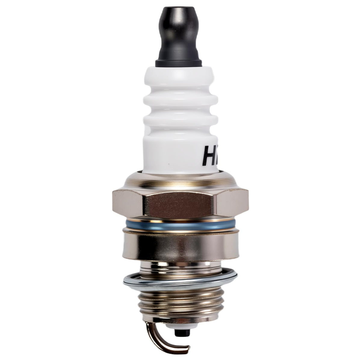 hiSpkNix SRM-225 BPM8Y spark plug closeup enables reliable starts
