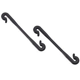 HiSpkNix grape vine clip fastens to trellis and reduces plant stress.