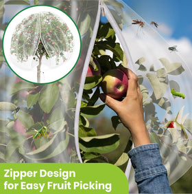Histely blueberry bush netting protects berries without shading.