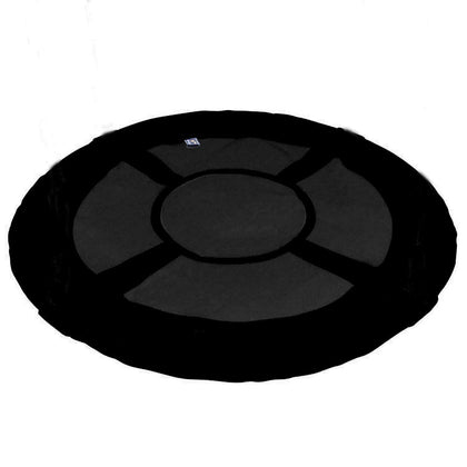 HI SUYI 100cm disc saucer swing fabric cover in durable 600D Oxford fabric for outdoor use.