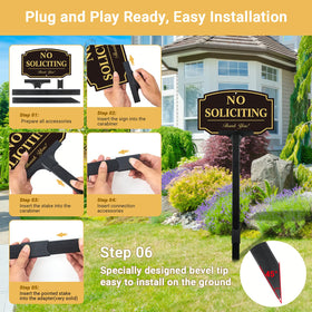 HISVISION tool-free slide-in setup for quick, secure installation