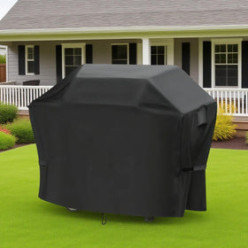 Hiticover protection on outdoor grills helps reduce grime between uses.
