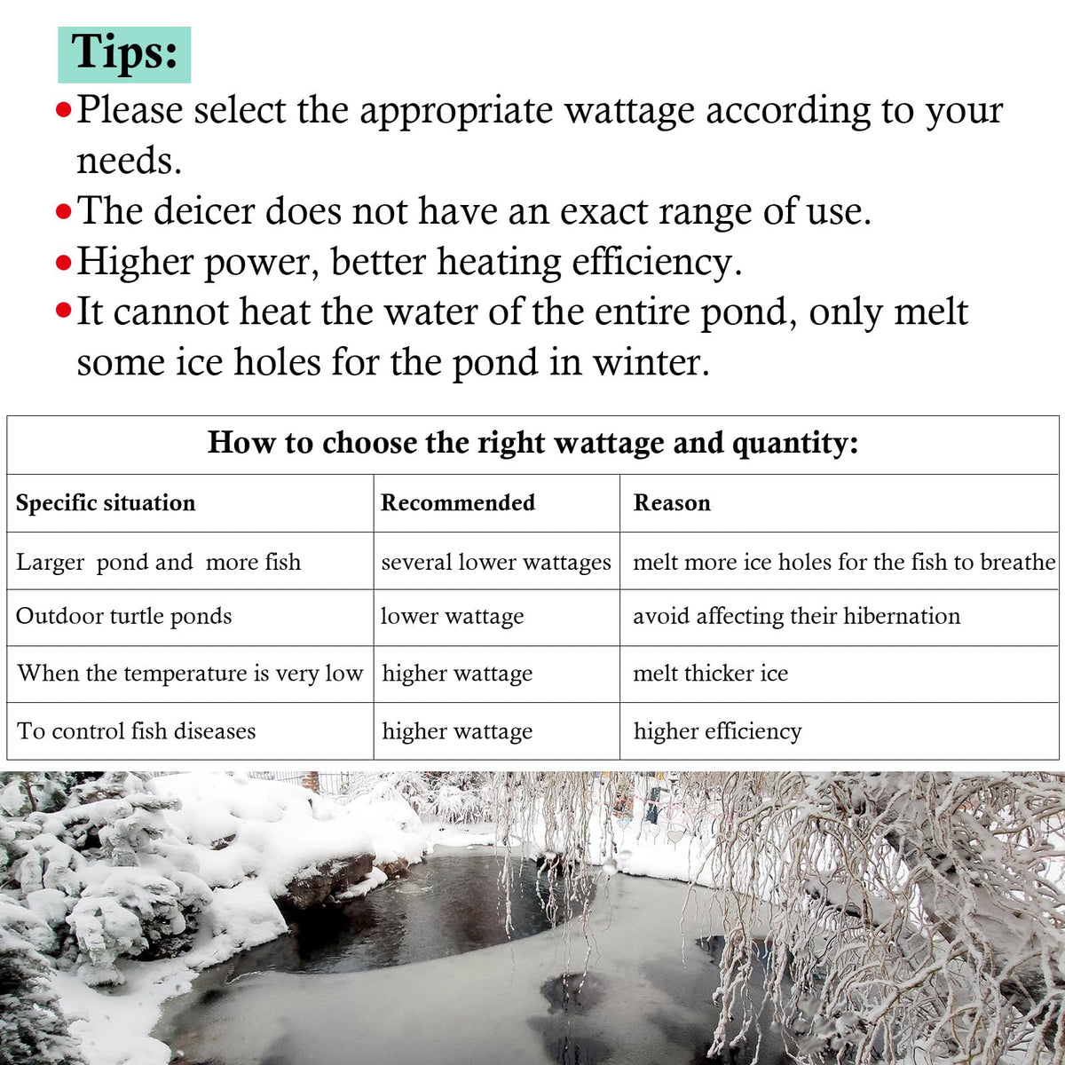 HITOP automatic temperature control maintains warmth near the heater.