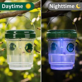 Hivenlly 3-pack provides broad coverage around decks and fences.