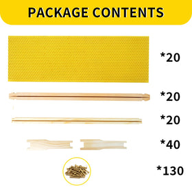 HiveSweet beekeeping setup showing organized components and readiness