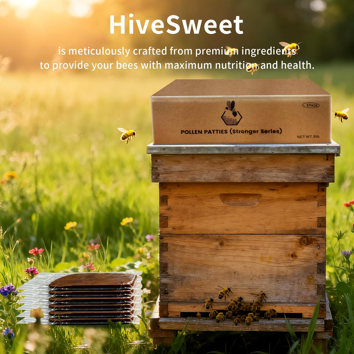 HiveSweet compact packaging minimizes shipping damage during transit