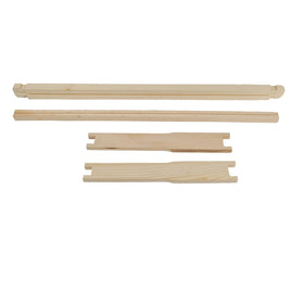 HiveSweet finger joints and uniform spacing on Langstroth frames