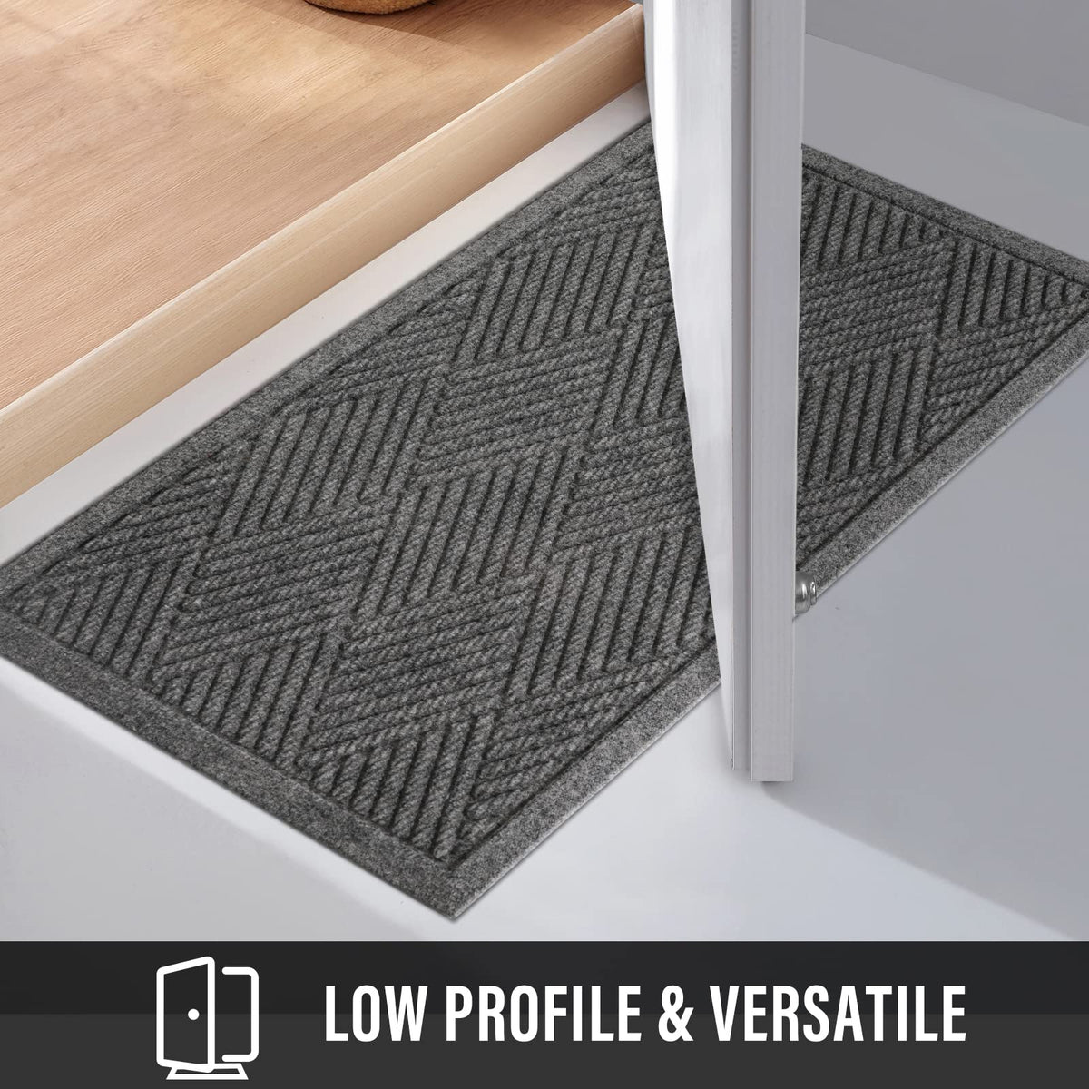 HIYARD weather-resistant mat stands up to all seasons
