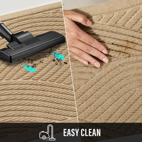 HIYARD easy-clean design allows quick vacuuming or hose rinsing
