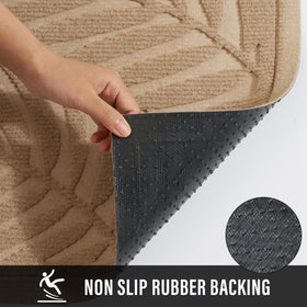 HIYARD fade-resistant mat maintains beige color in all weather conditions