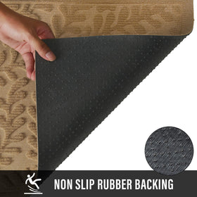 HIYARD outdoor mat showcases fade-resistant design for year-round exposure.