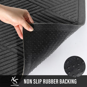 HIYARD mat resists stains and fading for year-round color and appearance