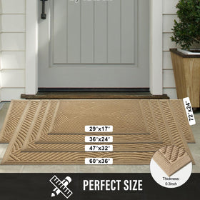 HIYARD versatile placement for indoor or outdoor entryways