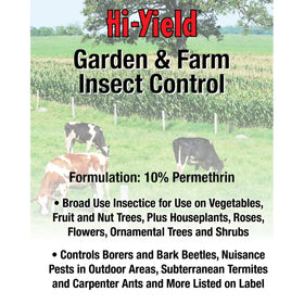 Hi-Yield insects on plants demonstrate targeted pest control for healthier foliage.