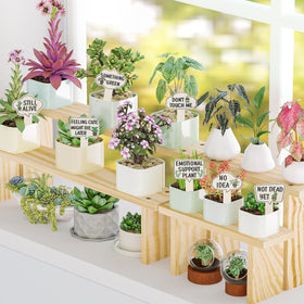 HJZHII rustic markers fit most pots and planters.