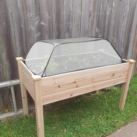 Hkvoxim Garden Rows Cover quick install no tools required and easy access.