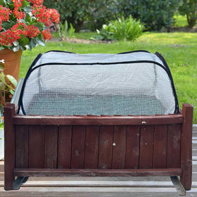 Hkvoxim Garden Rows Cover raised bed usage suitable for raised beds and plots.