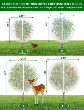 HKZ blueberry bush netting covers shrubs enabling airflow and sunlight