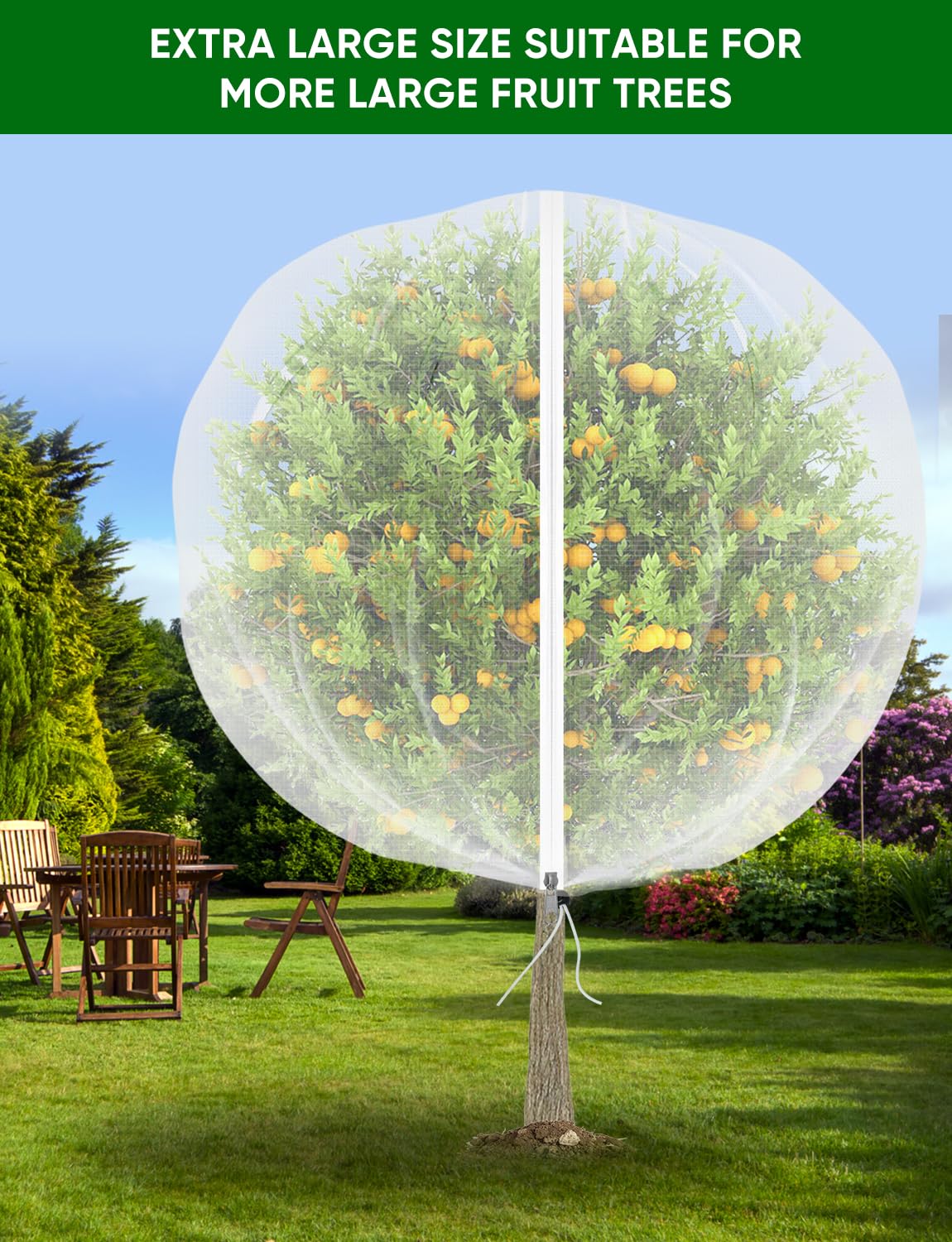 HKZ insect protection mesh keeps wildlife out while preserving plant health