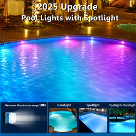 HL built-in 3000mAh battery powering long underwater runtime.