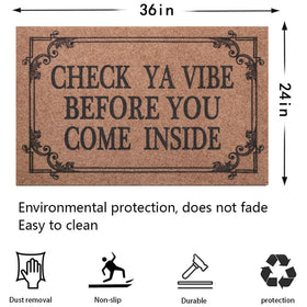 HLFMVWE housewarming gift doormat for new homes.