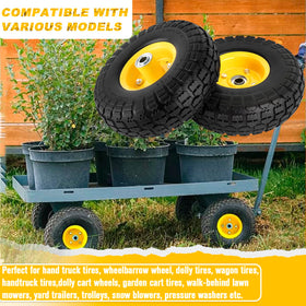 HLHgirl maintenance-free wheels reduce upkeep and inflation checks.