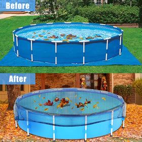Hlimior 6x6 m leaf net size fits 18 ft pools