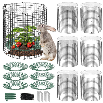 Hlimior round protection cage kit assembly showing components for easy setup and use
