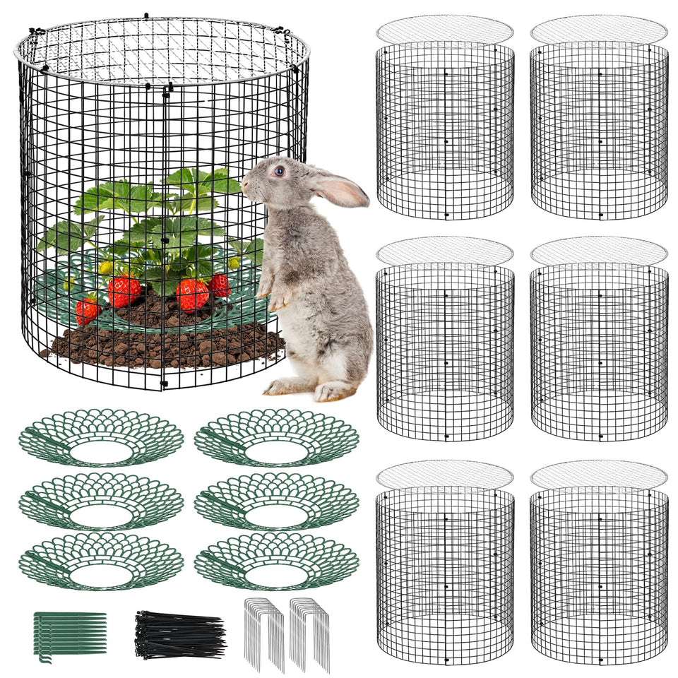 Hlimior round protection cage kit assembly showing components for easy setup and use