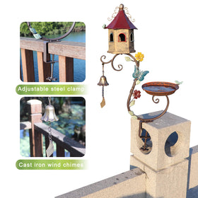 HLQMFHT powder-coated metal finish resists rust outdoors