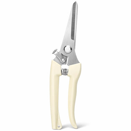 Hmaczoe pruning shears close-up of a sharp blade for precise cuts.