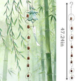 HMDIUM decorative rain chains enhance gardens, patios, courtyards, balconies, and entryways.