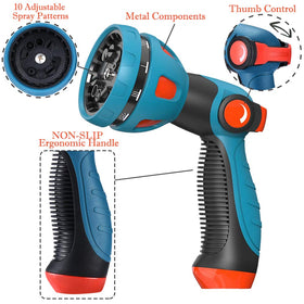 HmiL-U thumb control enables easy one-finger water flow adjustment.