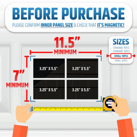 HMmagnets easy-align magnetic windows kit for precise placement