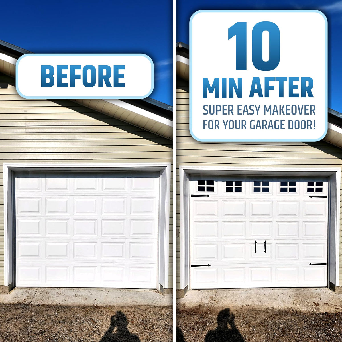 HMmagnets faux pane with glossy finish mimics real windows