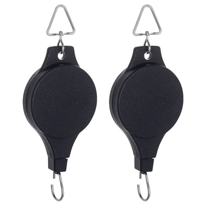 Hmxpls plant pulley retractable hanger assembly with sturdy construction for long-lasting use.